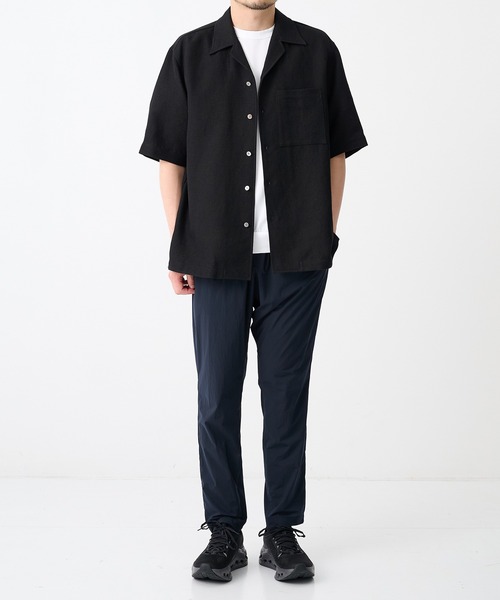 N.HOOLYWOOD(N.ハリウッド)の「【N.HOOLYWOOD/エヌハリウッド】別注Cool Tuch Tapared Pants/【軽量,接触冷感】(スラックス・メンズ・ネイビー/ブラック・36/38/40cm)」の11枚目の写真