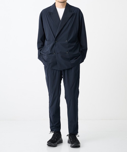 N.HOOLYWOOD(N.ハリウッド)の「【N.HOOLYWOOD/エヌハリウッド】別注Cool Tuch Tapared Pants/【軽量,接触冷感】(スラックス・メンズ・ネイビー/ブラック・36/38/40cm)」の13枚目の写真