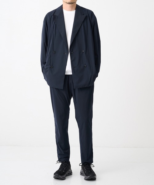 N.HOOLYWOOD(N.ハリウッド)の「【N.HOOLYWOOD/エヌハリウッド】別注Cool Tuch Tapared Pants/【軽量,接触冷感】(スラックス・メンズ・ネイビー/ブラック・36/38/40cm)」の12枚目の写真