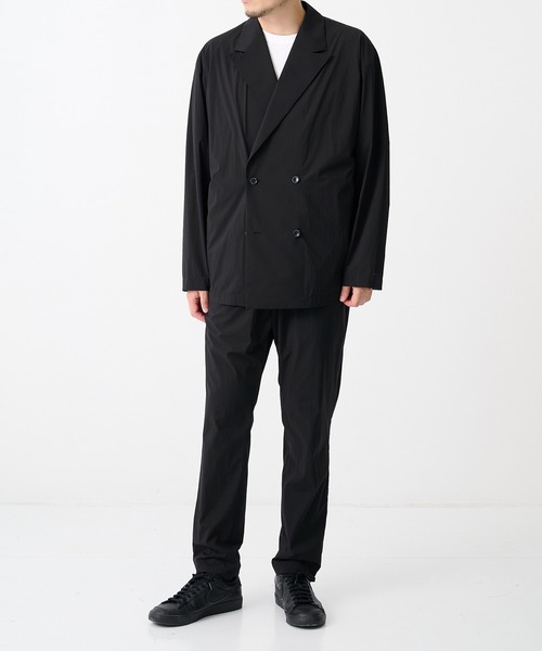 N.HOOLYWOOD(N.ハリウッド)の「【N.HOOLYWOOD/エヌハリウッド】別注Cool Tuch Tapared Pants/【軽量,接触冷感】(スラックス・メンズ・ネイビー/ブラック・36/38/40cm)」の7枚目の写真