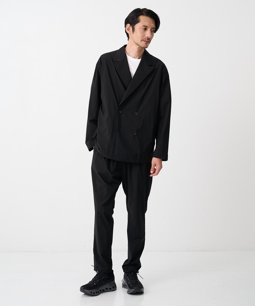 N.HOOLYWOOD(N.ハリウッド)の「【N.HOOLYWOOD/エヌハリウッド】別注Cool Tuch Tapared Pants/【軽量,接触冷感】(スラックス・メンズ・ネイビー/ブラック・36/38/40cm)」の19枚目の写真