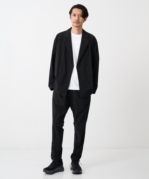 N.HOOLYWOOD(N.ハリウッド)の「【N.HOOLYWOOD/エヌハリウッド】別注Cool Tuch Tapared Pants/【軽量,接触冷感】(スラックス・メンズ・ネイビー/ブラック・36/38/40cm)」の18枚目の写真