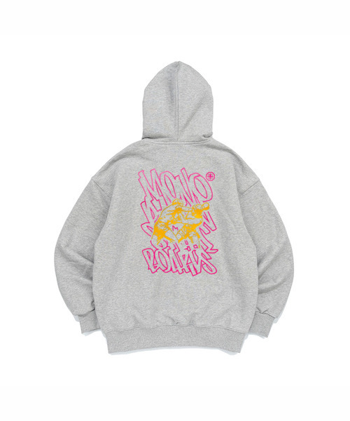 MONOPATIN(モノパティン)の「tms bxng french terry oversized hoodie - melange gray(パーカー・レディース・その他・MEDIUM/LARGE)」の1枚目の写真
