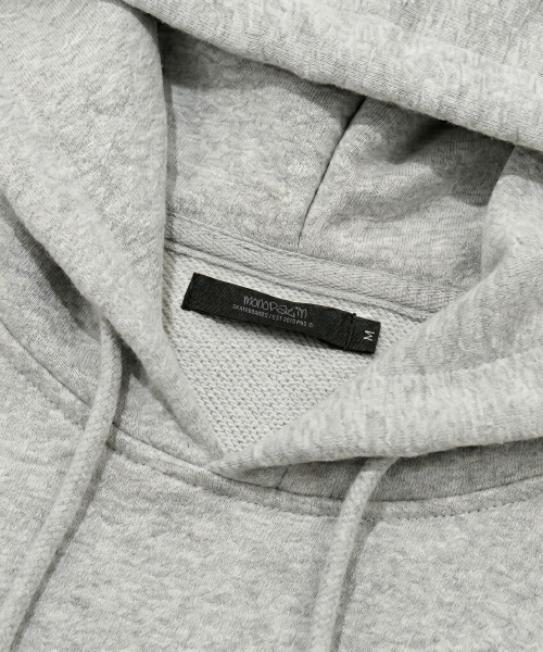 MONOPATIN(モノパティン)の「tms bxng french terry oversized hoodie - melange gray(パーカー・レディース・その他・MEDIUM/LARGE)」の7枚目の写真