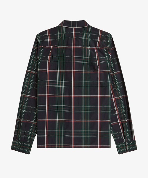 FRED PERRY(フレッドペリー)の「【先行予約受付中】Fred Perry Tartan Overshirt/フレッドペリータータンチェックオーバーシャツ(シャツ/ブラウス・メンズ・グリーン・S/M/L)」の10枚目の写真