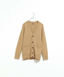 「LENO / リノ」EXTRA FINE LAMB MELANGE CARDIGAN