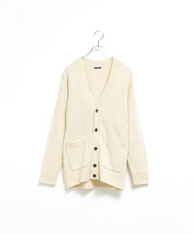 「LENO / リノ」EXTRA FINE LAMB MELANGE CARDIGAN