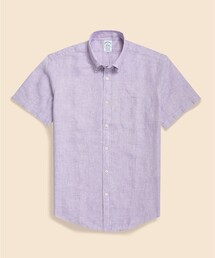 アイリッシュリネン　ショートスリーブ　スポーツシャツ　Regular Fit
