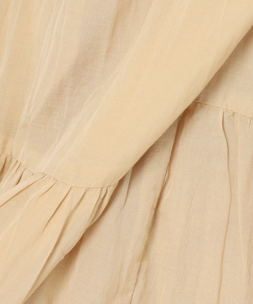 Couture d'adam（クチュールドアダム）の「《NOBLE別注カラー》COUTURE D'ADAM SushiVoile Tiered Skirt（スカート・レディース・ベージュ/ボルドー・38）」の21枚目の写真