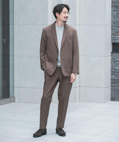 URBAN RESEARCH DOORS(アーバンリサーチドアーズ)の「LIFE STYLE TAILOR 4WAYストレッチツイルコンフォータブルジャケット(その他アウター・メンズ・ネイビー/グレー系その他/キャメル・MEDIUM/X-LARGE/LARGE/SMALL)」の3枚目の写真