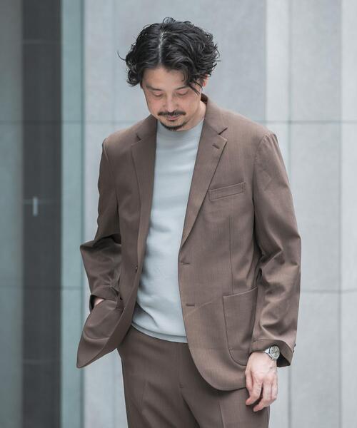 URBAN RESEARCH DOORS(アーバンリサーチドアーズ)の「LIFE STYLE TAILOR 4WAYストレッチツイルコンフォータブルジャケット(その他アウター・メンズ・ネイビー/グレー系その他/キャメル・MEDIUM/X-LARGE/LARGE/SMALL)」の11枚目の写真