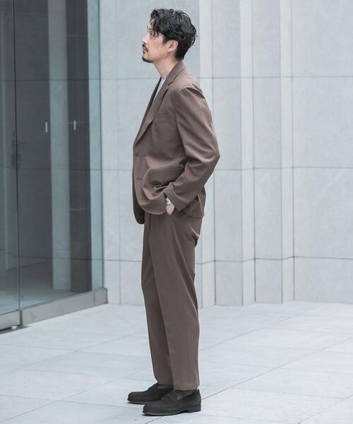 URBAN RESEARCH DOORS(アーバンリサーチドアーズ)の「LIFE STYLE TAILOR 4WAYストレッチツイルコンフォータブルジャケット(その他アウター・メンズ・ネイビー/グレー系その他/キャメル・MEDIUM/X-LARGE/LARGE/SMALL)」の10枚目の写真