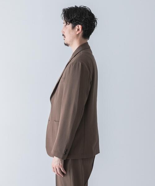 URBAN RESEARCH DOORS(アーバンリサーチドアーズ)の「LIFE STYLE TAILOR 4WAYストレッチツイルコンフォータブルジャケット(その他アウター・メンズ・ネイビー/グレー系その他/キャメル・MEDIUM/X-LARGE/LARGE/SMALL)」の7枚目の写真