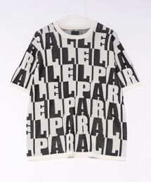 《MMMM》ダブルジャガードニット PARALLEL、CHAIN、 TEE