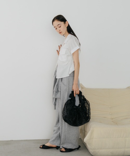 duei（デュイ）の「シアードットギャザーハンドルバッグ　/ セパレート可能（ハンドバッグ・レディース・ホワイト/ブラック・FREE）」の12枚目の写真