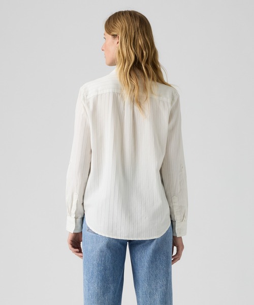 Levi's(リーバイス)の「Levi's/リーバイス エレイン ユーティリティシャツ(シャツ/ブラウス・レディース・ホワイト・XS/S/M)」の3枚目の写真