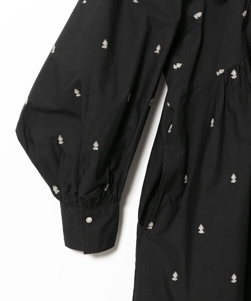 Demi-Luxe BEAMS(デミルクス ビームス)の「ne Quittez pas / ビンディ シャツ ワンピース(ワンピース・レディース・ブラック・MEDIUM)」の5枚目の写真