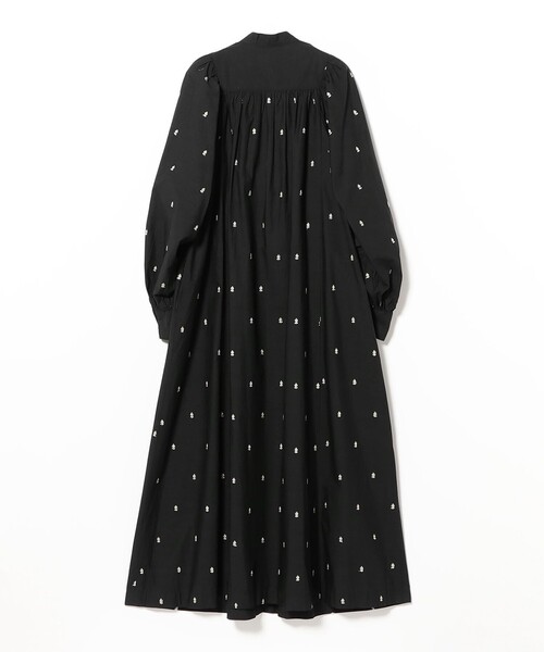 Demi-Luxe BEAMS(デミルクス ビームス)の「ne Quittez pas / ビンディ シャツ ワンピース(ワンピース・レディース・ブラック・MEDIUM)」の7枚目の写真