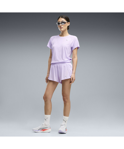 PUMA(プーマ)の「PUMA プーマ ウィメンズ ランニング ラン ヴェロシティ 半袖 Tシャツ(Tシャツ/カットソー・レディース・ダークグレー/ラベンダー・X-LARGE/SMALL/LARGE/MEDIUM)」の8枚目の写真