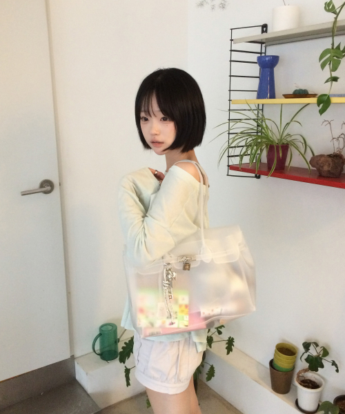 MATINCOX（マーティンコックス）の「Jelly Keyring Bag - White（ショルダーバッグ・レディース・その他・FREE）」の5枚目の写真