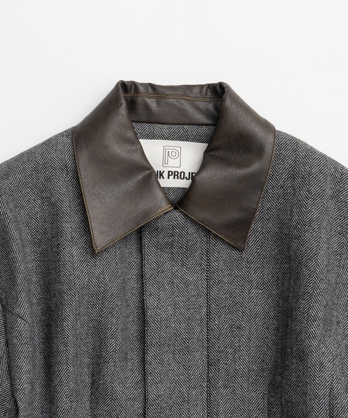 PRANK PROJECT(プランクプロジェクト)の「【2026Autumn Pre-Order】ウールアワーグラスバーンジャケット / Wool Hourglass Barn Jacket(ブルゾン・レディース・グレー・FREE)」の4枚目の写真