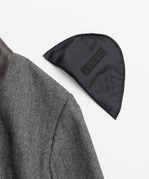 PRANK PROJECT(プランクプロジェクト)の「【2026Autumn Pre-Order】ウールアワーグラスバーンジャケット / Wool Hourglass Barn Jacket(ブルゾン・レディース・グレー・FREE)」の5枚目の写真