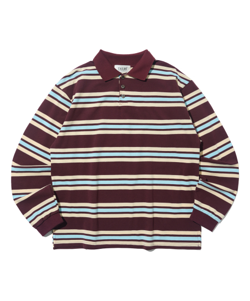 Multistripe カラーTシャツ (белый) — мультиполосатая футболка (белая)