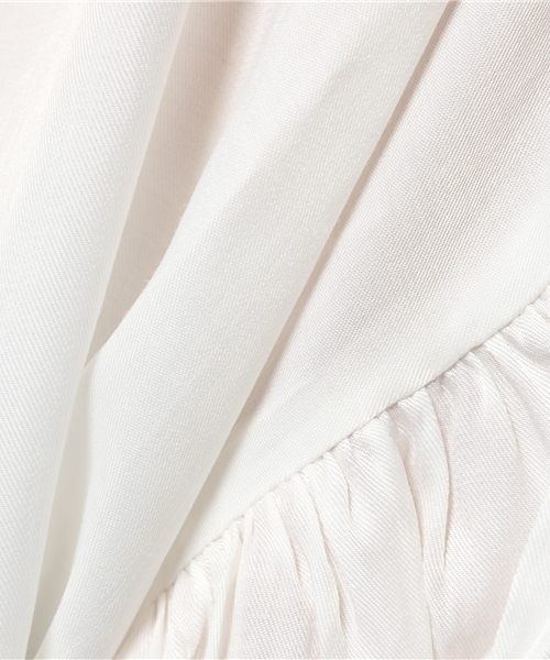 mystic(ミスティック)の「【mystic】タックブラウス(シャツ/ブラウス・レディース・ベージュ/オフホワイト/ミント/ピンク・フリ-)」の7枚目の写真