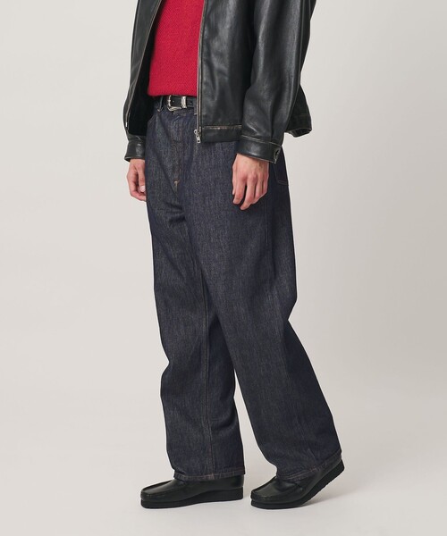 BEAUTY&YOUTH UNITED ARROWS(ビューティーアンドユースユナイテッドアローズ)の「ハイツイスト デニム パンツ クラシック NO.7(デニムパンツ・メンズ・ネイビー・34inch/30inch/28inch/32inch)」の2枚目の写真