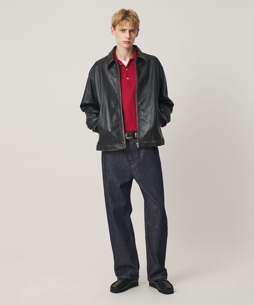 BEAUTY&YOUTH UNITED ARROWS(ビューティーアンドユースユナイテッドアローズ)の「ハイツイスト デニム パンツ クラシック NO.7(デニムパンツ・メンズ・ネイビー・34inch/30inch/28inch/32inch)」の3枚目の写真