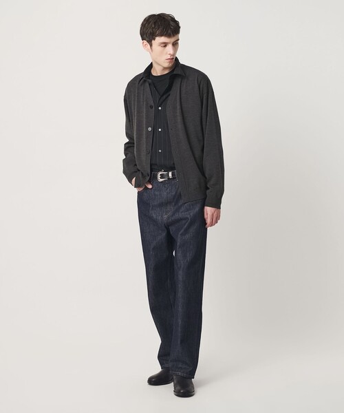 BEAUTY&YOUTH UNITED ARROWS(ビューティーアンドユースユナイテッドアローズ)の「ハイツイスト デニム パンツ クラシック NO.7(デニムパンツ・メンズ・ネイビー・34inch/30inch/28inch/32inch)」の6枚目の写真