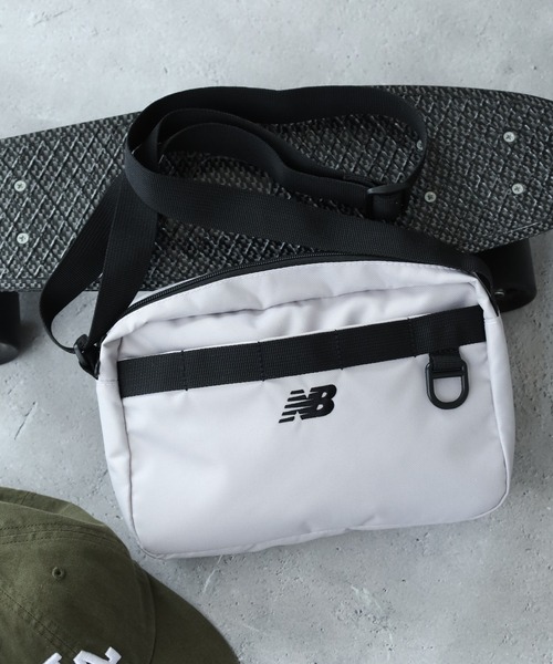 FUNALIVE(ファンアライブ)の「new balance ミニショルダーバッグ(ショルダーバッグ・メンズ・ブラック/グレー・フリー)」の2枚目の写真