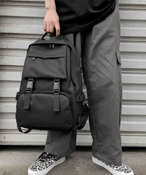 Miniministore(ミニミニストア)の「リュック大容量バックパック軽量デイバッグ(バックパック/リュック・レディース・ブラック・FREE)」の4枚目の写真