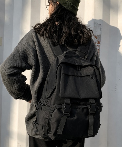 Miniministore(ミニミニストア)の「リュック大容量バックパック軽量デイバッグ(バックパック/リュック・レディース・ブラック・FREE)」の5枚目の写真