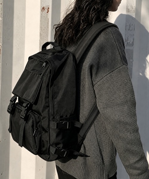 Miniministore(ミニミニストア)の「リュック大容量バックパック軽量デイバッグ(バックパック/リュック・レディース・ブラック・FREE)」の7枚目の写真