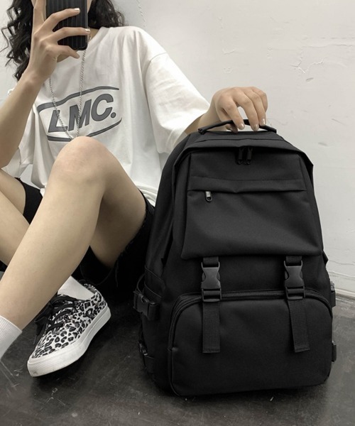 Miniministore(ミニミニストア)の「リュック大容量バックパック軽量デイバッグ(バックパック/リュック・レディース・ブラック・FREE)」の15枚目の写真