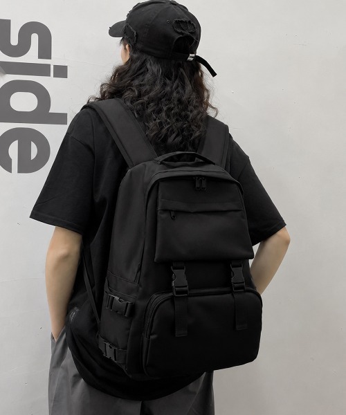 Miniministore(ミニミニストア)の「リュック大容量バックパック軽量デイバッグ(バックパック/リュック・レディース・ブラック・FREE)」の16枚目の写真