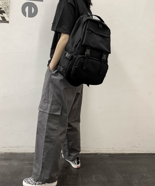 Miniministore(ミニミニストア)の「リュック大容量バックパック軽量デイバッグ(バックパック/リュック・レディース・ブラック・FREE)」の17枚目の写真