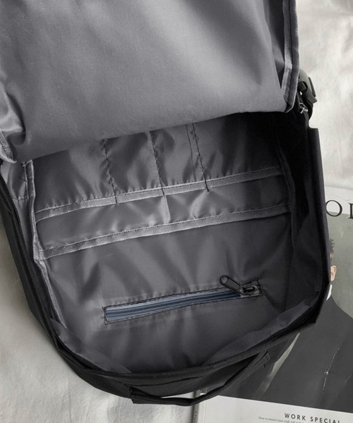 Miniministore(ミニミニストア)の「リュック大容量バックパック軽量デイバッグ(バックパック/リュック・レディース・ブラック・FREE)」の20枚目の写真