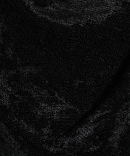 PAGEBOY(ページボーイ)の「ベロアドレープロングスリーブ(Tシャツ/カットソー・レディース・ダークブラウン/ターコイズブルー/ブラック・FREE)」の19枚目の写真