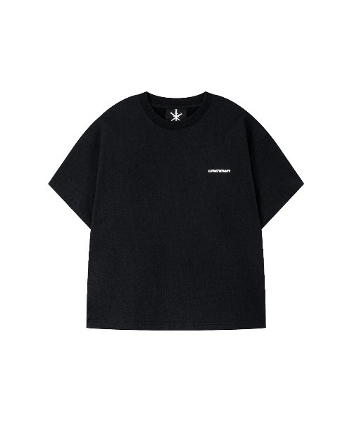 UNKNOWN LONDON(アンノウン・ロンドン)の「Tシャツ|Outline Cross Rhinestone Tee|Unknown London(Tシャツ/カットソー・メンズ・ホワイト・SMALL/MEDIUM/LARGE/X-LARGE)」の10枚目の写真