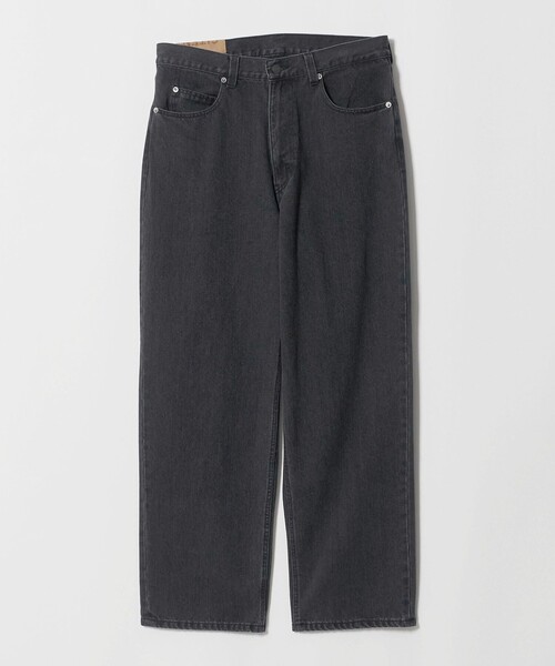 CITEN（シテン）の「＜CITEN＞バギーデニムパンツ ブラック（デニムパンツ・メンズ・ブラック・S/L/M）」の4枚目の写真