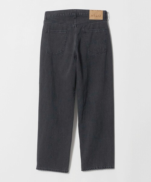 CITEN（シテン）の「＜CITEN＞バギーデニムパンツ ブラック（デニムパンツ・メンズ・ブラック・S/L/M）」の5枚目の写真