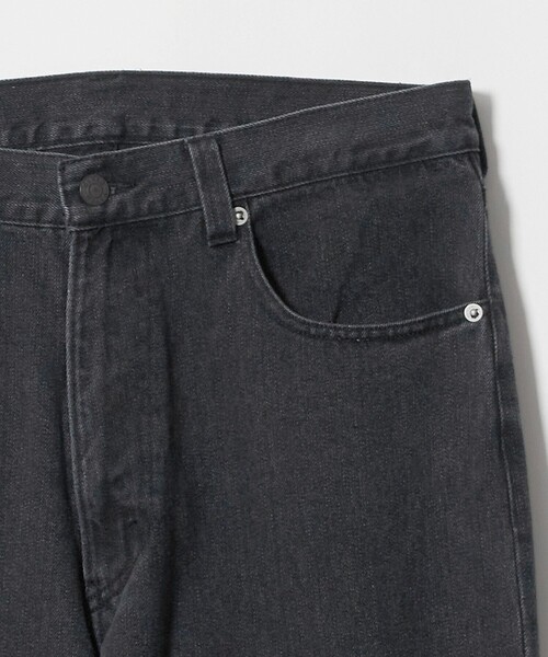CITEN（シテン）の「＜CITEN＞バギーデニムパンツ ブラック（デニムパンツ・メンズ・ブラック・S/L/M）」の6枚目の写真