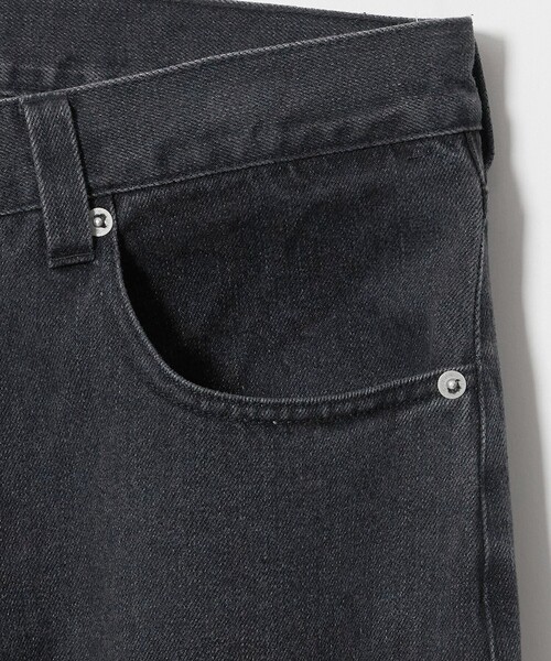 CITEN（シテン）の「＜CITEN＞バギーデニムパンツ ブラック（デニムパンツ・メンズ・ブラック・S/L/M）」の8枚目の写真