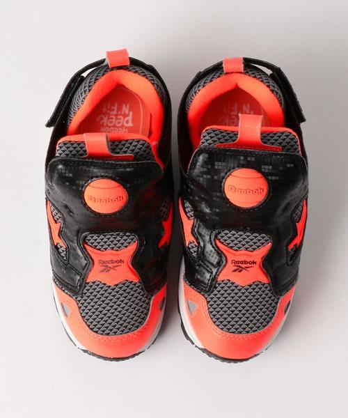 Reebok（リーボック）の「「WEB限定」Reebok(リーボック)バーサポンプフューリ◆（スニーカー・キッズ・ライム/ブラック/オレンジ/ターコイズブルー・13cm/14cm/16cm/15cm）」の5枚目の写真
