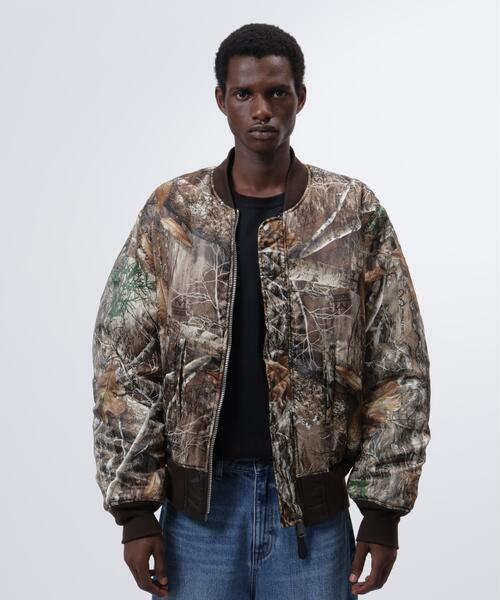 Alpha Industries(アルファインダストリーズ)の「Alpha Industries/アルファ インダストリーズ/MA-1 HERITAGE FIT FLIGHT JACKET (CAMO)/MA-1 ヘリテージフィット フライトジャケット(MA-1・メンズ・ブラウン・2XL/XL/L/M/S/5XL)」の6枚目の写真