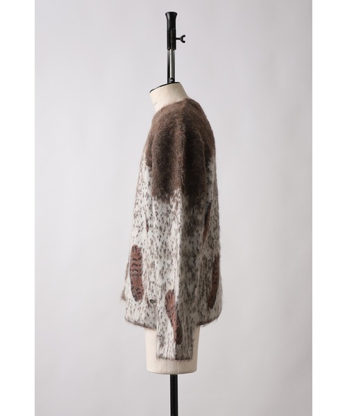 SHINYAKOZUKA(シンヤコヅカ)の「winter path(ISSUE#9)(ニット/セーター・メンズ・ブラック系その他/ブラウン系その他・SMALL/MEDIUM/LARGE)」の8枚目の写真