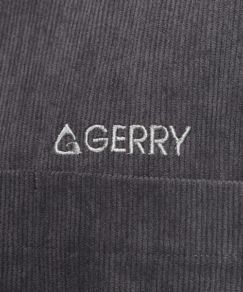 GERRY(ジェリー)の「GERRY (ジェリー) コーデュロイ 長袖 シャツ メンズ レディース ワンポイントロゴ 刺繍 羽織り(シャツ/ブラウス・メンズ・アイボリー/ブラウン/ダークグレー/マルチ・M/L/LL)」の11枚目の写真