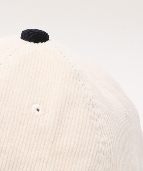 Right-on(ライトオン)の「BEVERY HILLS POLO CLUB コーデュロイキャップ(キャップ・レディース・ダークグレー/ホワイト系5・99)」の13枚目の写真